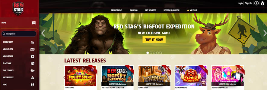 Red Stag online casino NZ