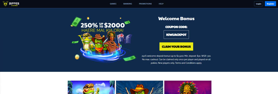 ripper online casino NZ