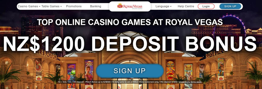 RoyalVegas online casino NZ